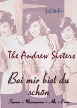 Lade das Bild in den Galerie-Viewer, The Andrew Sisters: Bei mir bist du schön - Musiknoten Download