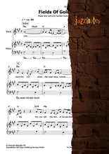 Lade das Bild in den Galerie-Viewer, Cassidy, Eva: Fields Of Gold (Piano-Version) - Musiknoten Download