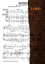Lade das Bild in den Galerie-Viewer, Schumann, Robert: Nachtlied - Musiknoten Download und Analyse