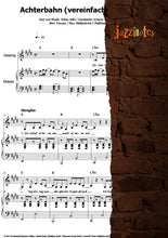 Lade das Bild in den Galerie-Viewer, Fischer, Helene: Achterbahn vereichfacht - Musiknoten Download