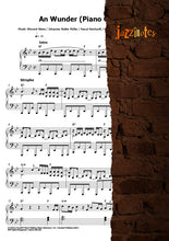Lade das Bild in den Galerie-Viewer, Weiss, Wincent: An Wunder Piano Cover - Musiknoten Download