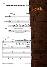 Lade das Bild in den Galerie-Viewer, Cole, Paula: Autumn Leaves (Les feuilles mortes) - Musiknoten Download