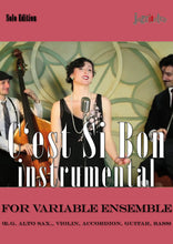 Load image into Gallery viewer, Jolie Môme: C'est Si Bon Instrumental (Variable Ensemble) - Sheet Music Download