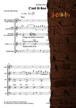 Load image into Gallery viewer, Jolie Môme: C'est Si Bon Instrumental (Variable Ensemble) - Sheet Music Download