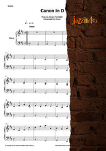 Load image into Gallery viewer, Hiromi: Canon in D (Johann Pachelbel) - Sheet Music Download
