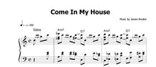 Lade das Bild in den Galerie-Viewer, Booker, James: Come In My House (Live) - Musiknoten Download (nur bis 1:15)