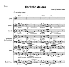 Lade das Bild in den Galerie-Viewer, Canaro, Francisco: Corazón de oro - Musiknoten Download