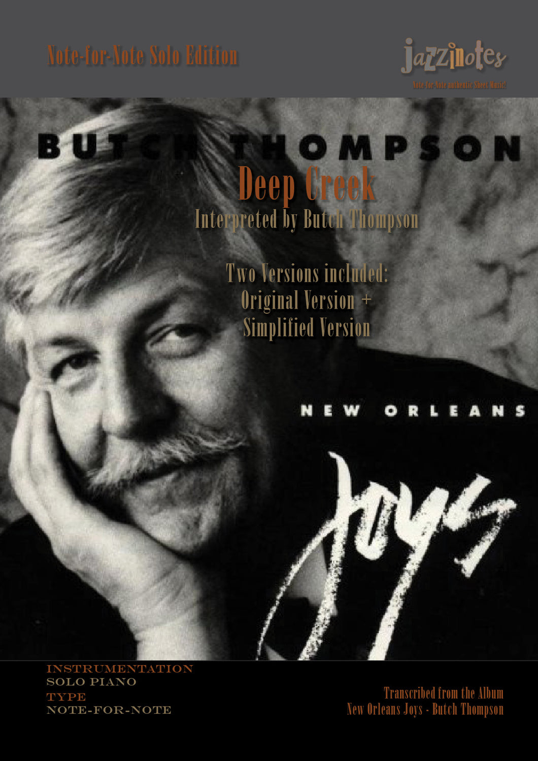 Thompson, Butch: Deep Creek - Musiknoten Download