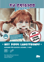 Lade das Bild in den Galerie-Viewer, Johansson, Jan: Hey, Pippi Langstrumpf vereinfacht (Klavier und Gesang) - Musiknoten Download