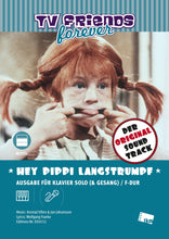 Lade das Bild in den Galerie-Viewer, Johansson, Jan: Hey, Pippi Langstrumpf (Piano Cover) - Musiknoten Download