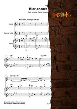 Lade das Bild in den Galerie-Viewer, Noïan, Nara: Hier encore - Musiknoten Download