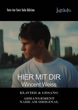 Lade das Bild in den Galerie-Viewer, Weiss, Wincent: Hier mit dir - Musiknoten Download