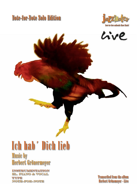 Grönemeyer, Herbert: Ich hab´ dich lieb (Live) - Musiknoten Download