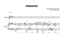 Load image into Gallery viewer, Kraus, Peter: Jedesmal - Sheet Music Download