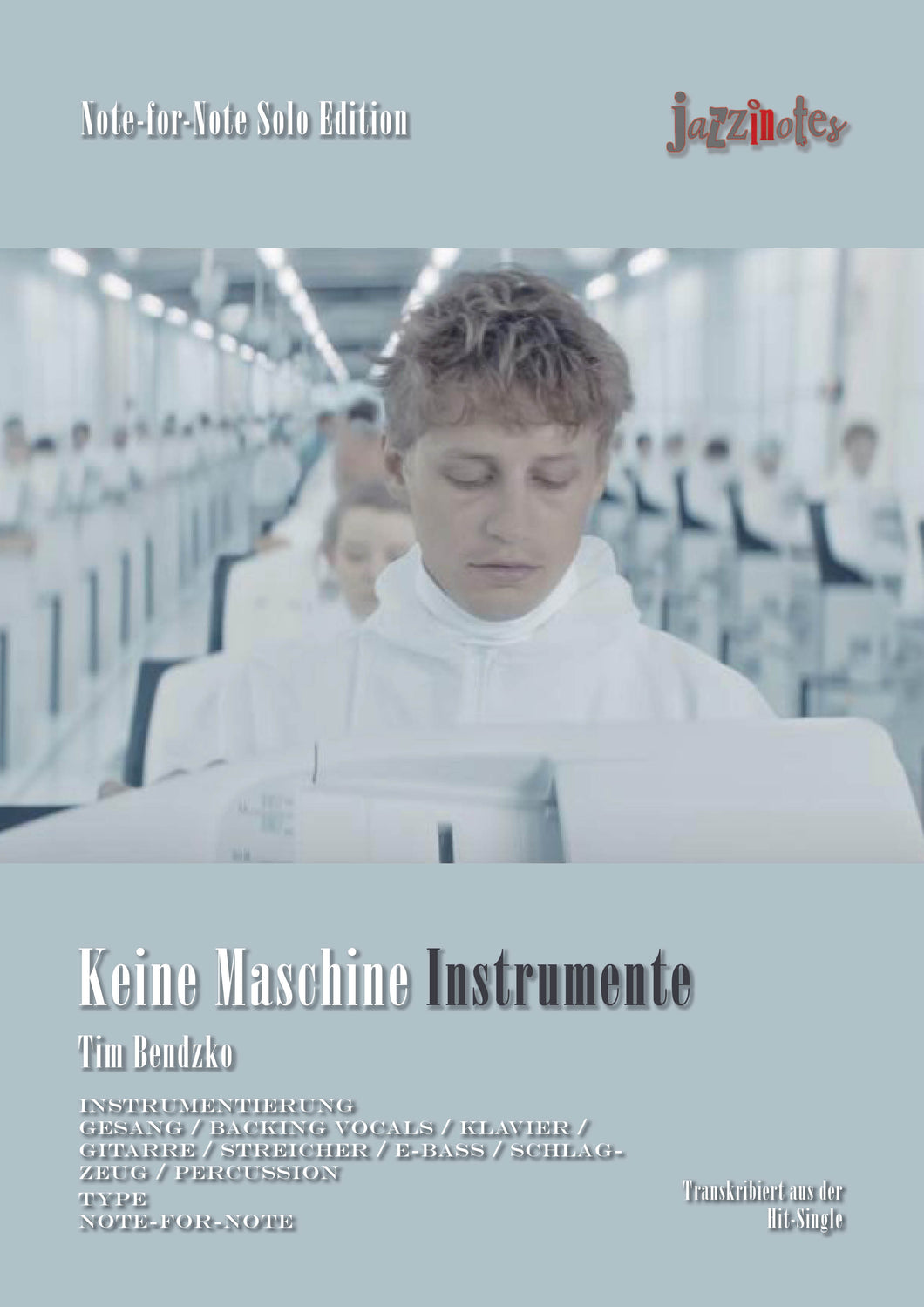 Bendzko, Tim: Keine Maschine Instruments - Sheet Music Download