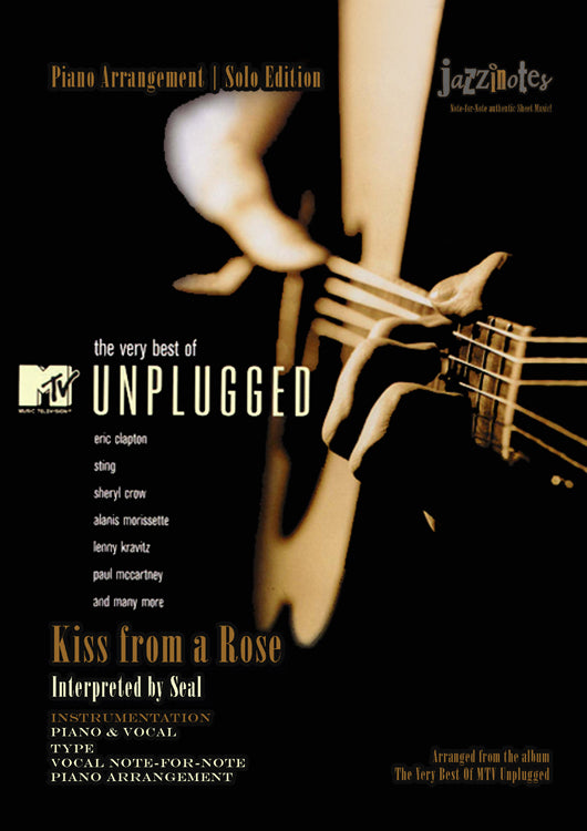 Seal: Kiss from a Rose (Unplugged) - Sheet Music Download – jazzinotes