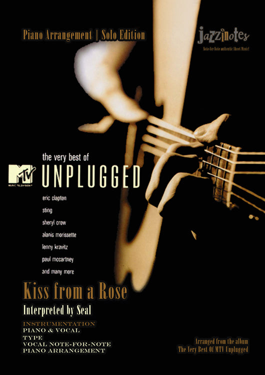 Seal: Kiss from a Rose (Unplugged) - Sheet Music Download