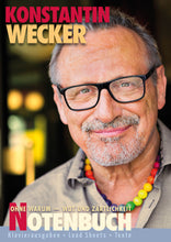 Lade das Bild in den Galerie-Viewer, Wecker, Konstantin: Notenbuch (Ohne Warum, Wut und Zärtlichkeit) - Musiknoten Versand