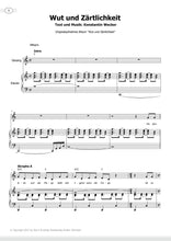 Lade das Bild in den Galerie-Viewer, Wecker, Konstantin: Notenbuch (Ohne Warum, Wut und Zärtlichkeit) - Musiknoten Versand