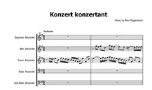 Lade das Bild in den Galerie-Viewer, Riggenbach, Paul: Konzert konzertant - Musiknoten Download