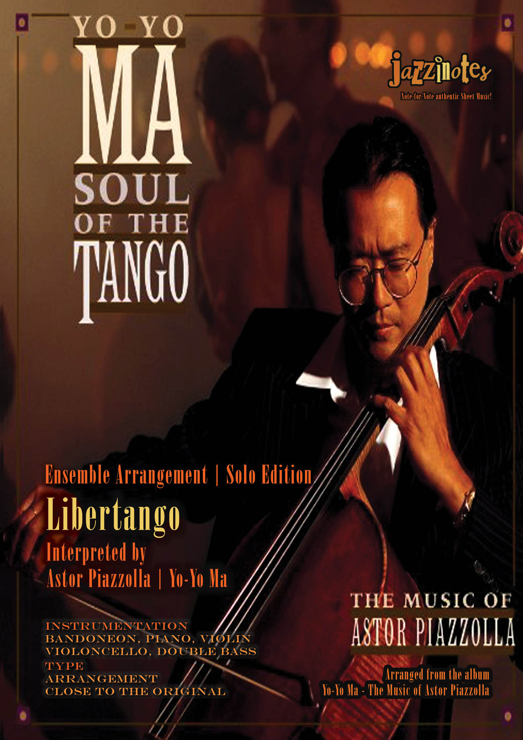 Piazzolla, Astor / Ma, Yo-Yo: Libertango (Arranged for Ensemble) - Musiknoten Download