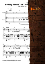 Load image into Gallery viewer, Cooke, Sam: Nobody Knows The Trouble I've Seen - Sheet Music Download