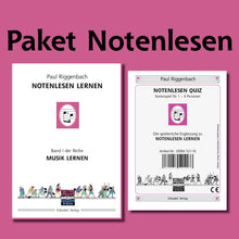 Lade das Bild in den Galerie-Viewer, Riggenbach, Paul: Paket Notenlesen