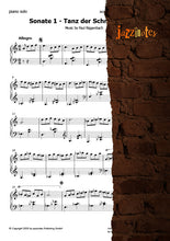 Lade das Bild in den Galerie-Viewer, Riggenbach, Paul: Sonate 1. Tanz der Schneeflocken - Musiknoten Download