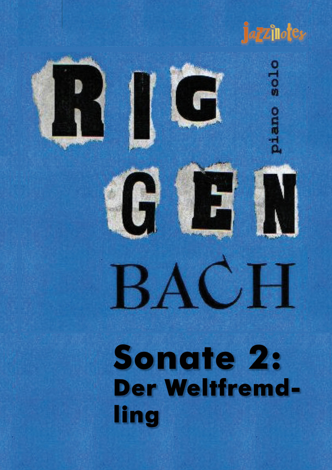 Riggenbach, Paul: Sonate 2. Der Weltfremdling - Musiknoten Download