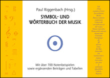 Load image into Gallery viewer, Riggenbach, Paul (Hrsg.): Symbol- und Wörterbuch der Musik (German Book)
