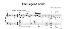 Lade das Bild in den Galerie-Viewer, Bohnsack, Jo: The Legend of NC - Musiknoten Download