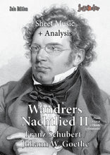 Lade das Bild in den Galerie-Viewer, Schubert, Franz: Wandrers Nachtlied II - Musiknoten Download und Analyse