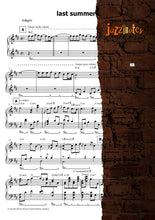 Load image into Gallery viewer, Tingvall, Martin: last summer - Sheet Music Download