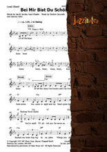 Lade das Bild in den Galerie-Viewer, The Hot Sardines: Bei mir bist du schoen, Piano &amp; Gesang - Musiknoten Download
