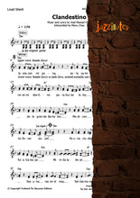 Lade das Bild in den Galerie-Viewer, Manu Chao: Clandestino Female Vocals - Musiknoten Download
