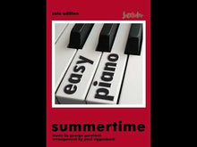 Laden und Abspielen von Videos im Galerie-Viewer, easy piano: summertime - Musiknoten Download
