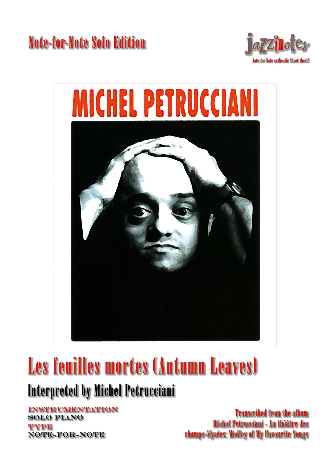 Petrucciani, Michel: Autumn Leaves, Ausschnitt (Les feuilles mortes) (Live) - Musiknoten Download