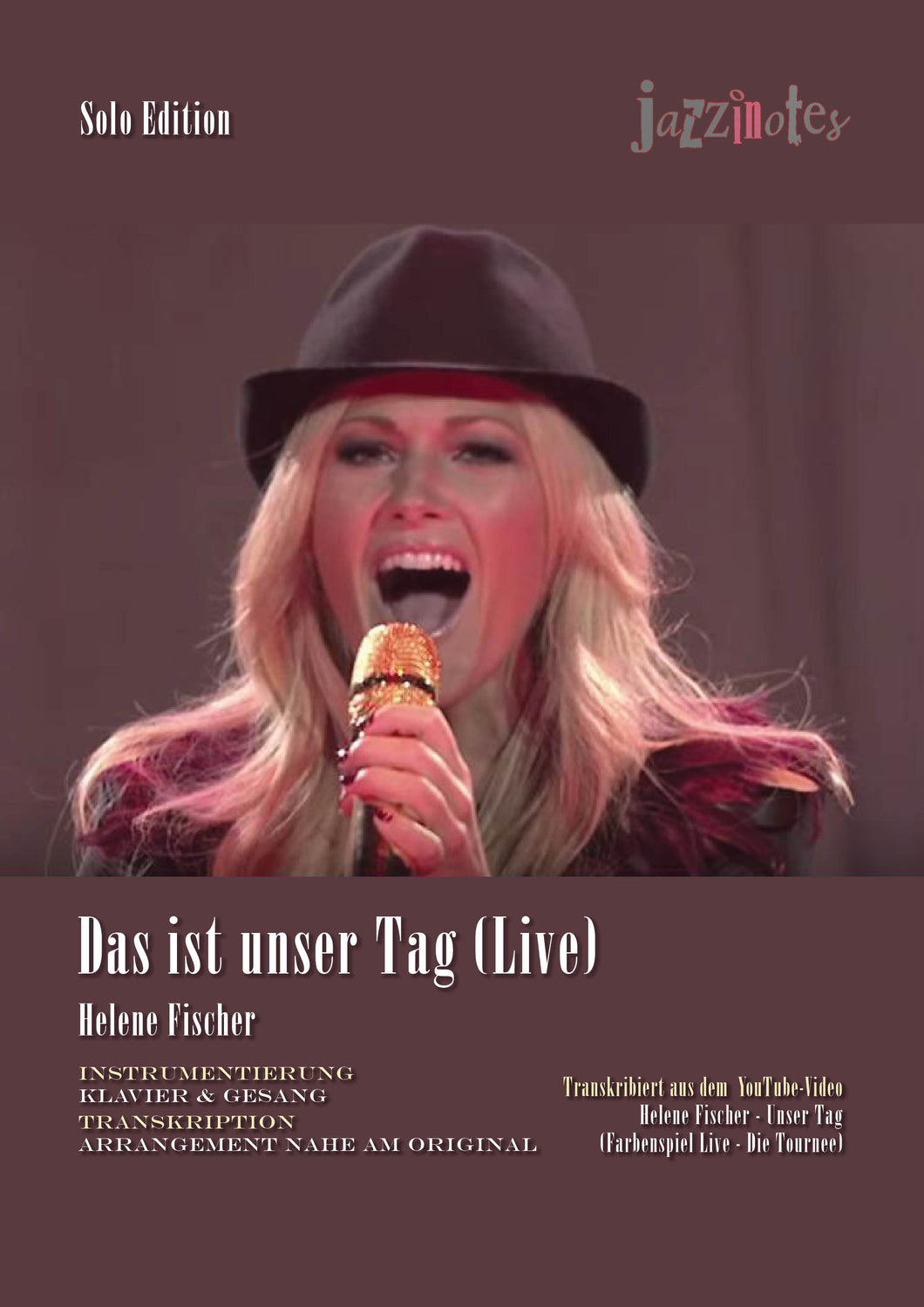 Fischer, Helene: Das ist unser Tag (Live) - Musiknoten Download