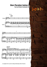 Load image into Gallery viewer, Wecker, Konstantin: Den Parolen keine Chance - Sheet Music Download
