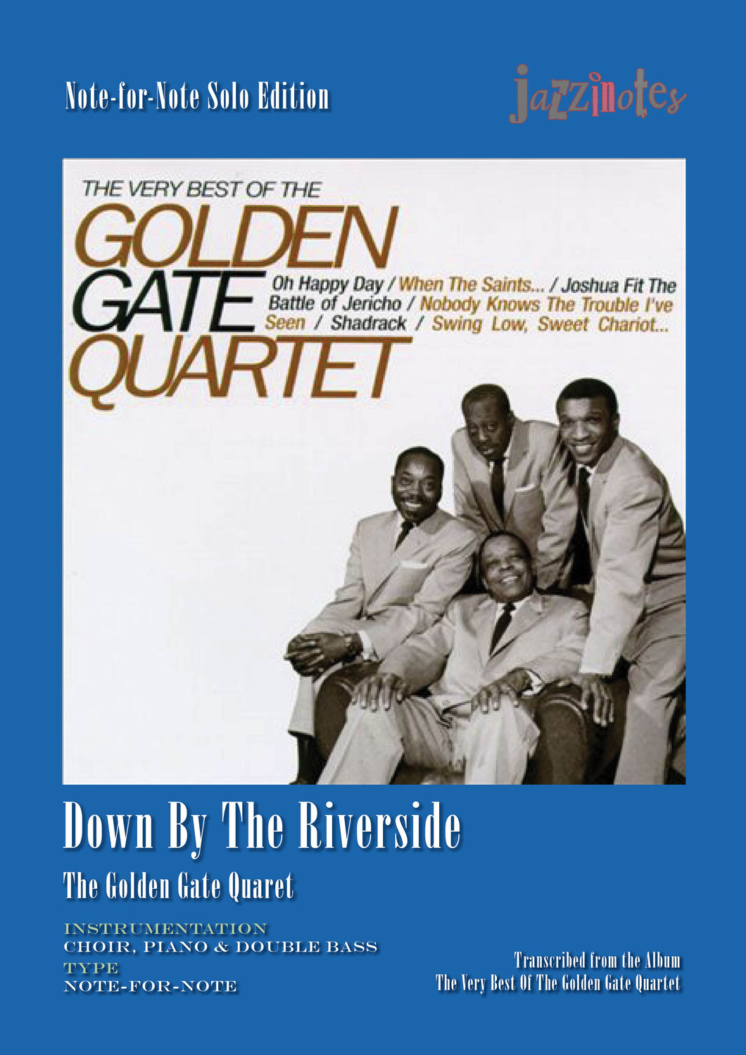 Golden Gate Quartet: Down By The Riverside - Sheet Music Download