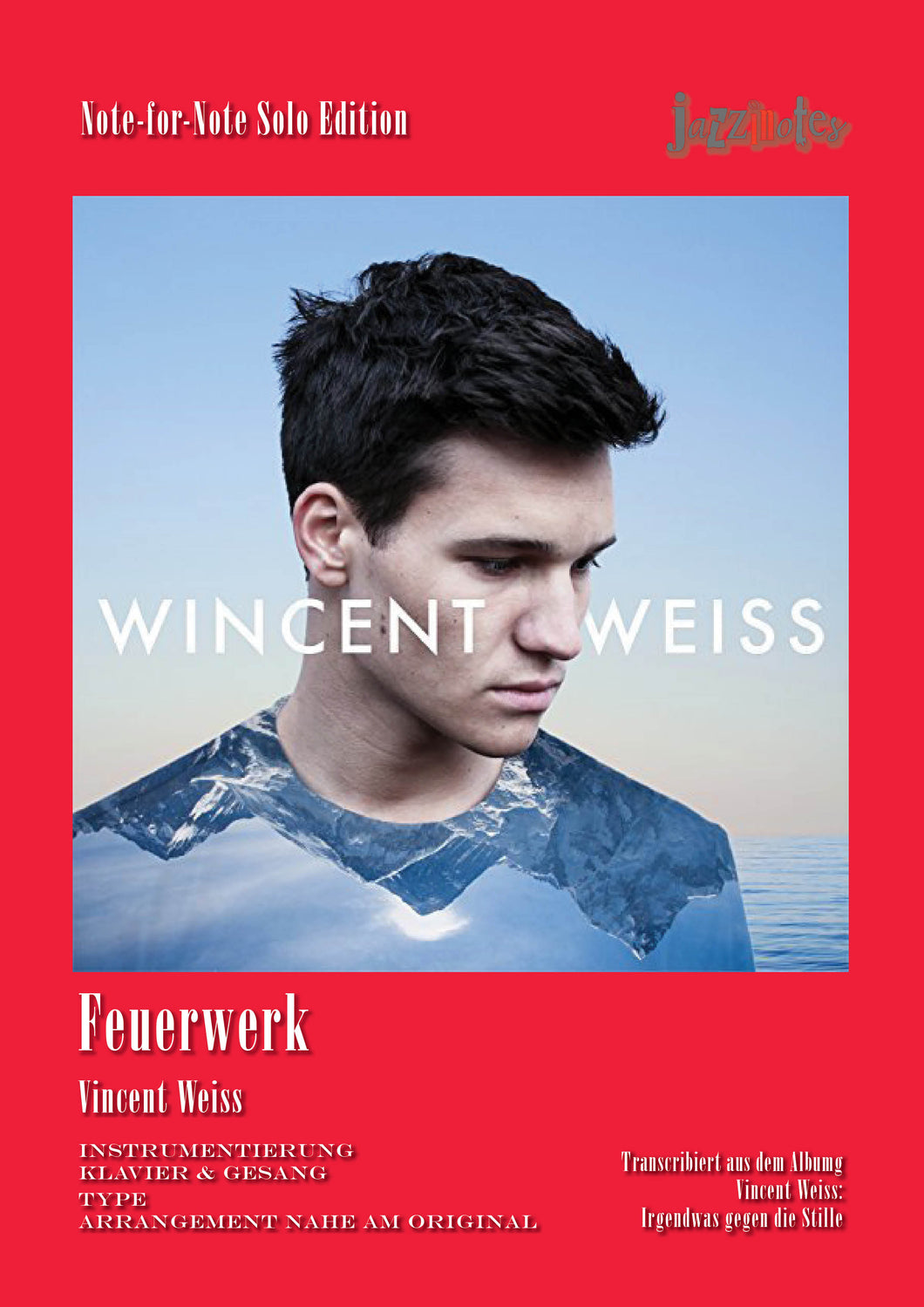 Weiss, Wincent: Feuerwerk - Musiknoten Download