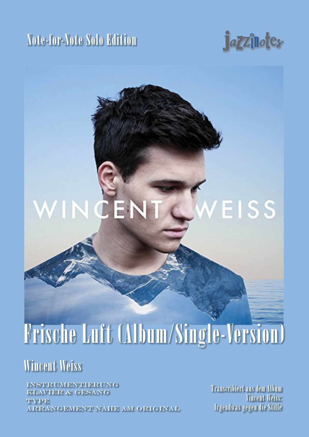 Weiss, Wincent: Frische Luft (Album/Single Version) - Sheet Music Download