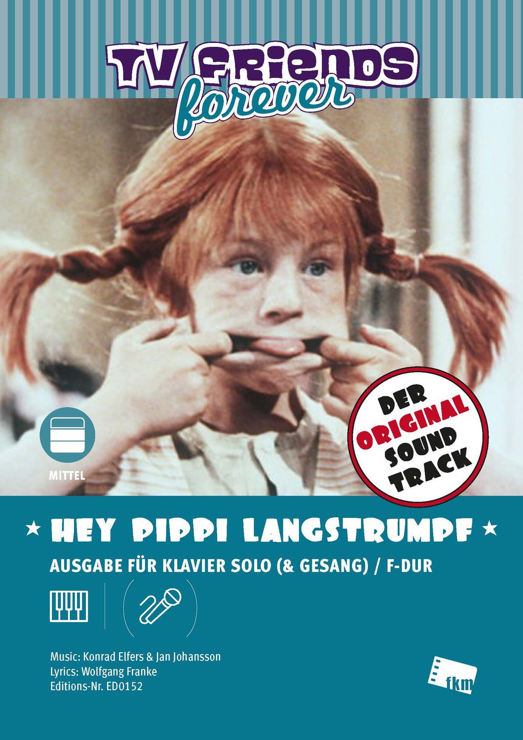 Johansson, Jan: Hey, Pippi Langstrumpf (Piano Cover) - Musiknoten Download