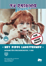 Lade das Bild in den Galerie-Viewer, Johansson, Jan: Hey, Pippi Langstrumpf (Schulstreichorchester) - Musiknoten Download
