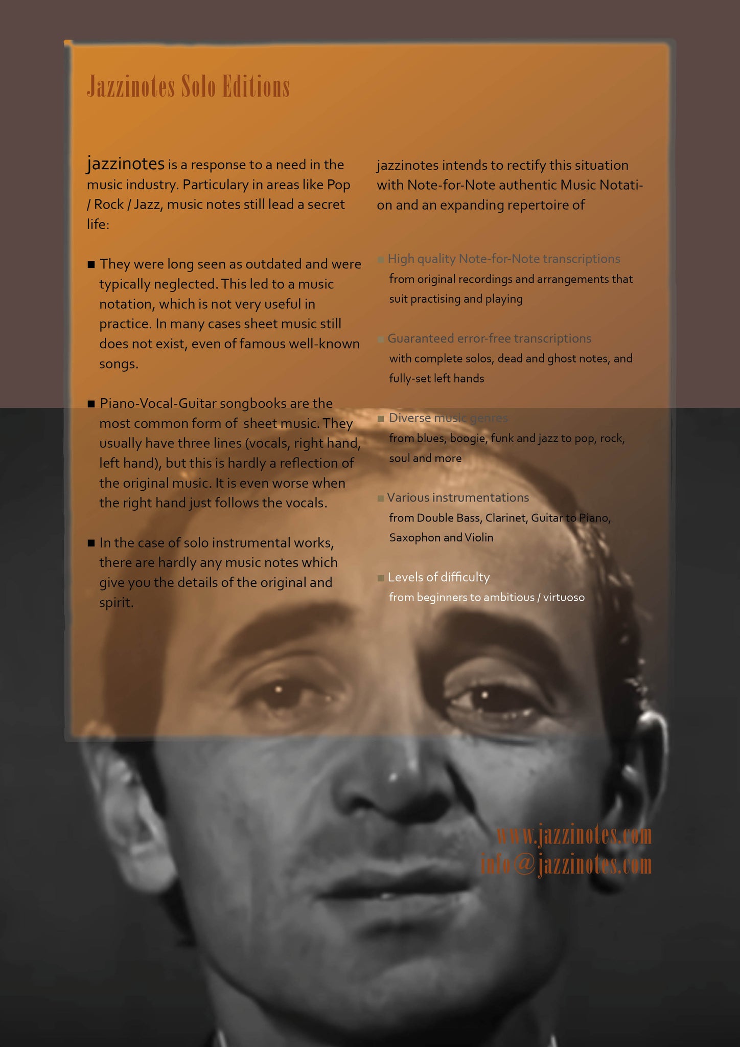 Aznavour Hier encore Sheet Music Download (Piano & Vocal & Violin