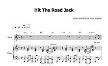 Lade das Bild in den Galerie-Viewer, Marx, Chris: Hit the Road Jack (Cover) - Musiknoten Download
