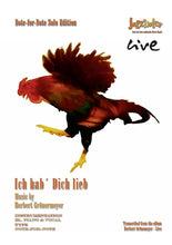 Lade das Bild in den Galerie-Viewer, Grönemeyer, Herbert: Ich hab´ dich lieb (Live) - Musiknoten Download
