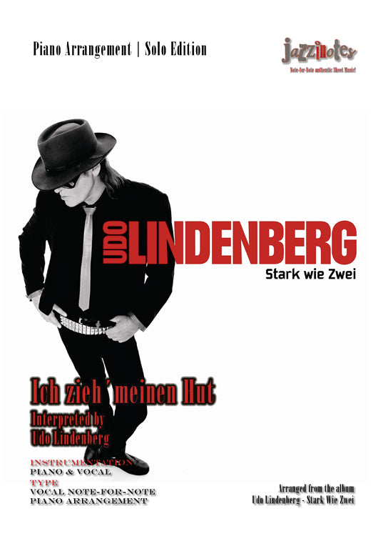 Lindenberg, Udo: Ich zieh´ meinen Hut - Musiknoten Download