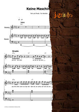 Load image into Gallery viewer, Bendzko, Tim: Keine Maschine - Sheet Music Download
