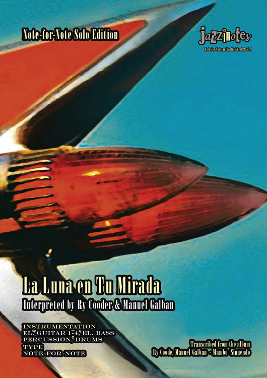 Cooder, Ry & Galban, Manuel: La Luna en Tu Mirada - Musiknoten Download